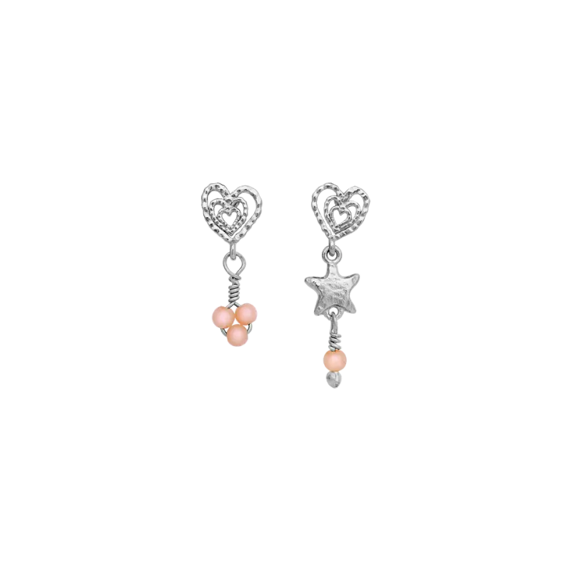 Maanesten Vibe øredobber sølv