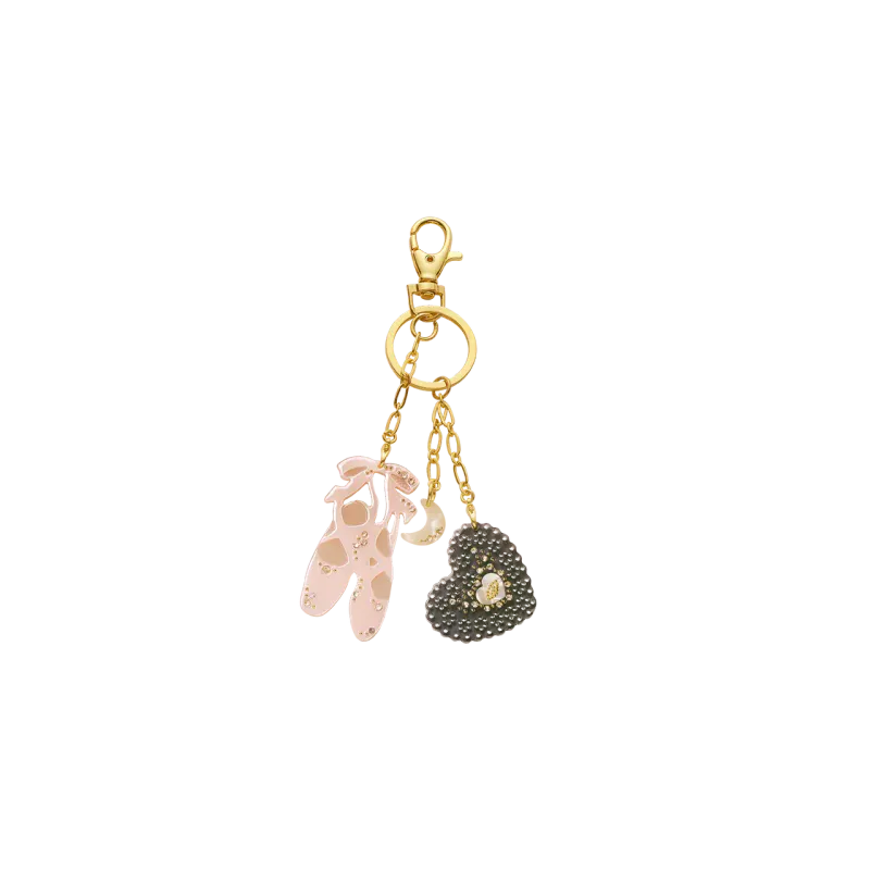 Maanesten Ballerina nøkkelringer blush