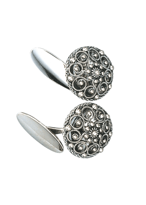 Hovedbilde Mansjettknappar, oksidert