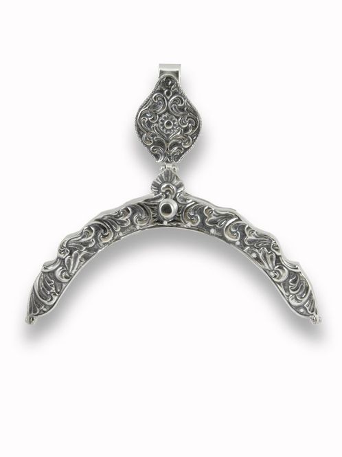 Hovedbilde Veskelås sølvplett 