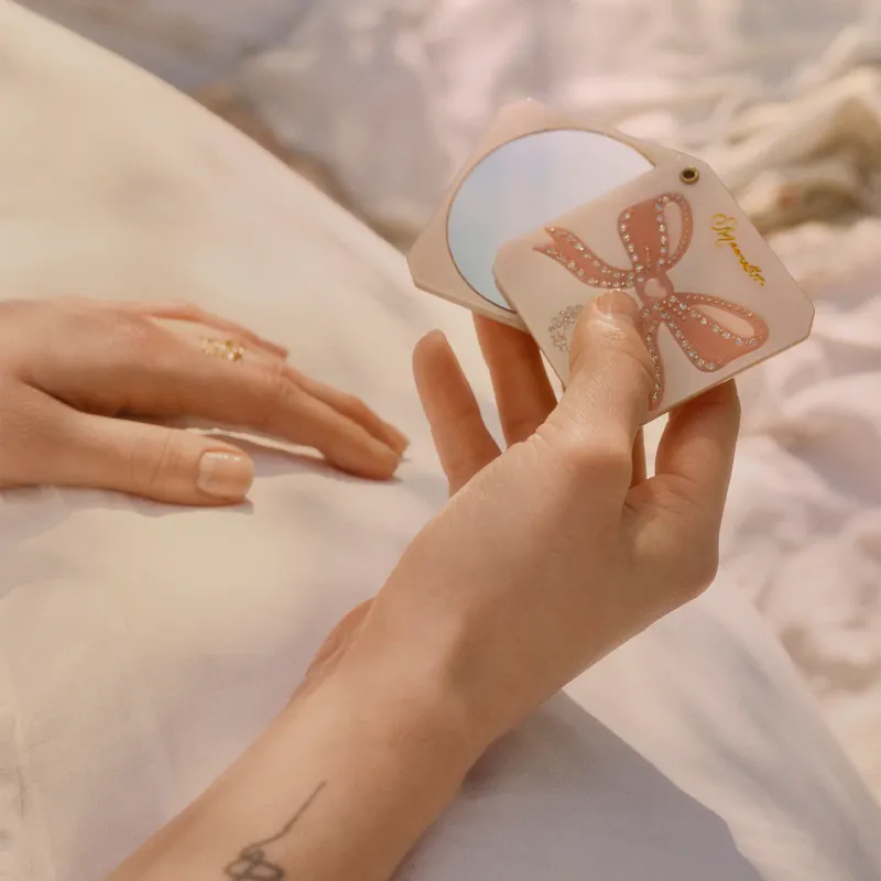 Maanesten Nata lommespeil Blush