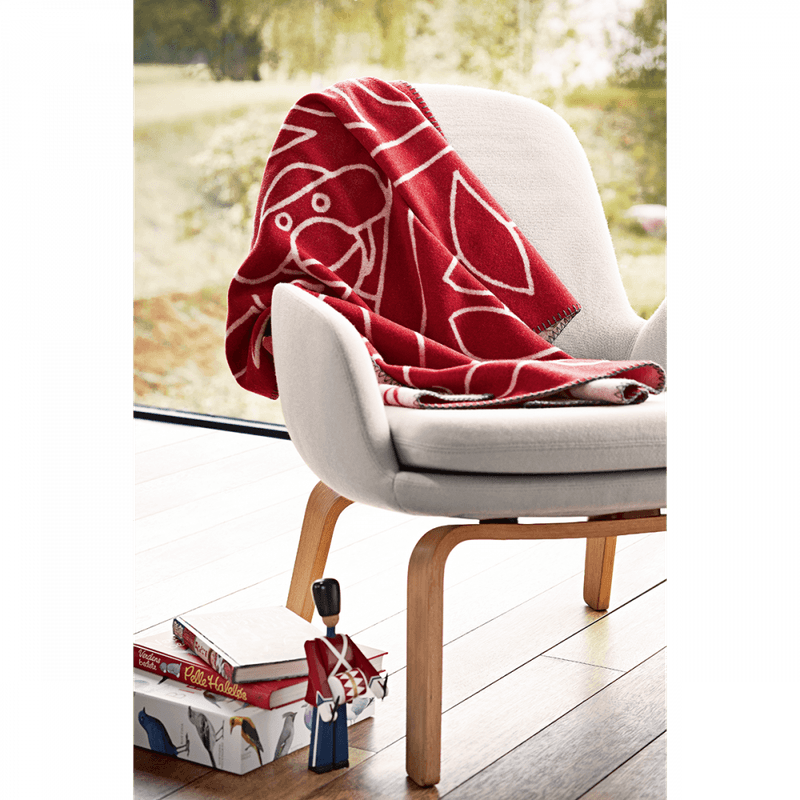 Kay Bojesen Tekstiler Pledd Rødt