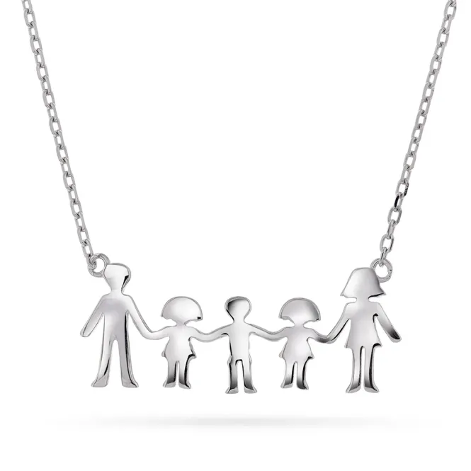 Hovedbilde Familie - Smykke mor, far, to ...