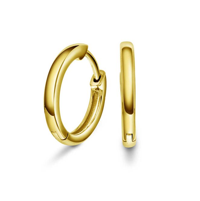 Hovedbilde Nora Mørk forgylt øreringer ...