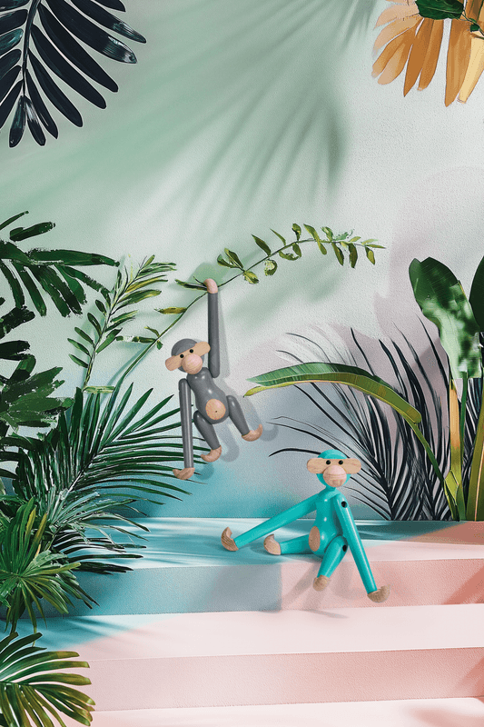 Kay Bojesen apekatt turkis mini