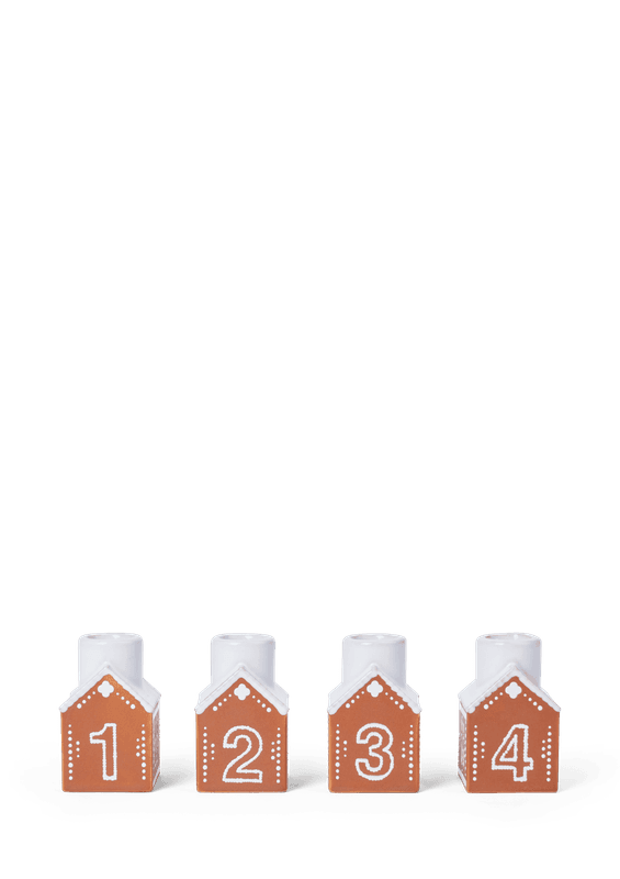 Kähler Hammershøi Adventsake Pepperkakehus