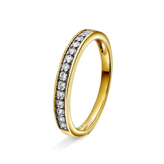 Hovedbilde Amore giftering ring i gult ...
