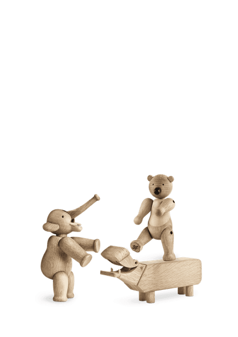 Hovedbilde Kay Bojesen mini sett Bjørn, ...