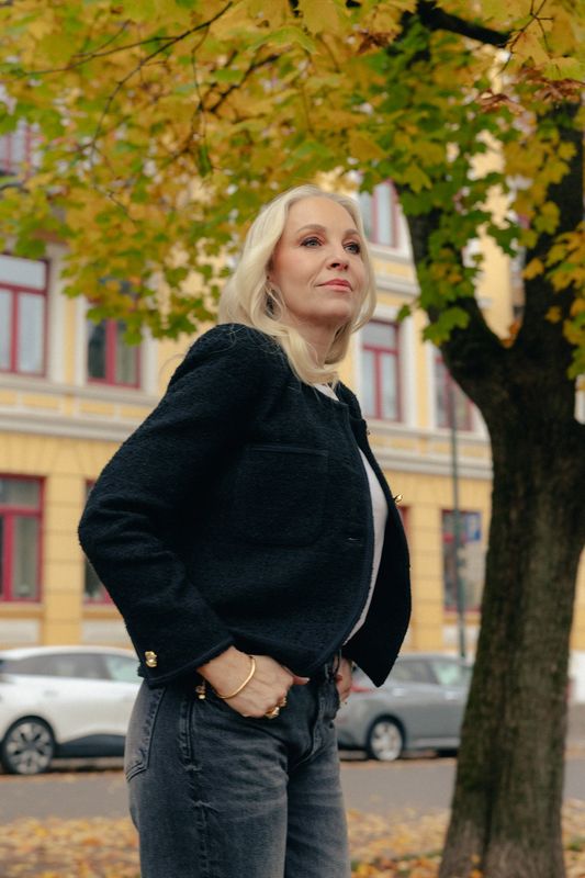 Janne Formoe Jetsett jakke sort