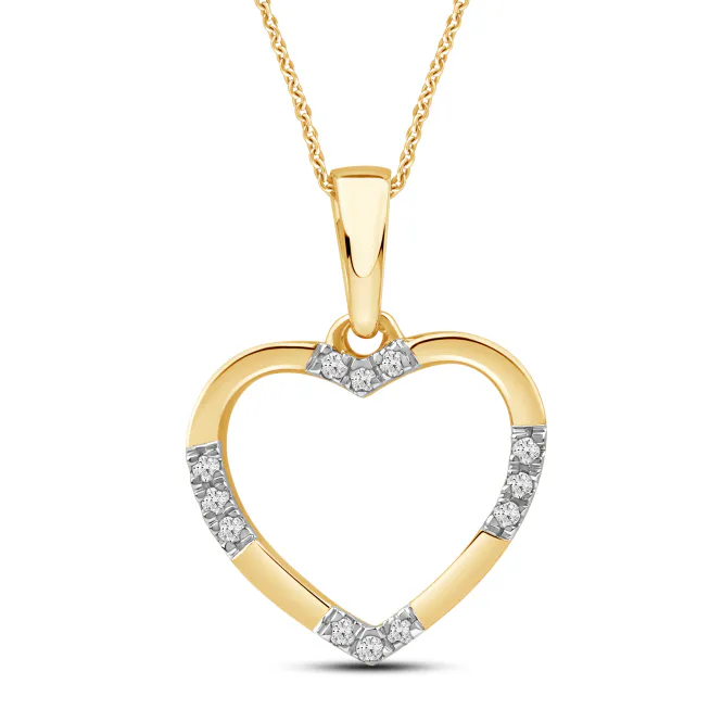 Hovedbilde Diamantanheng med 14k ...